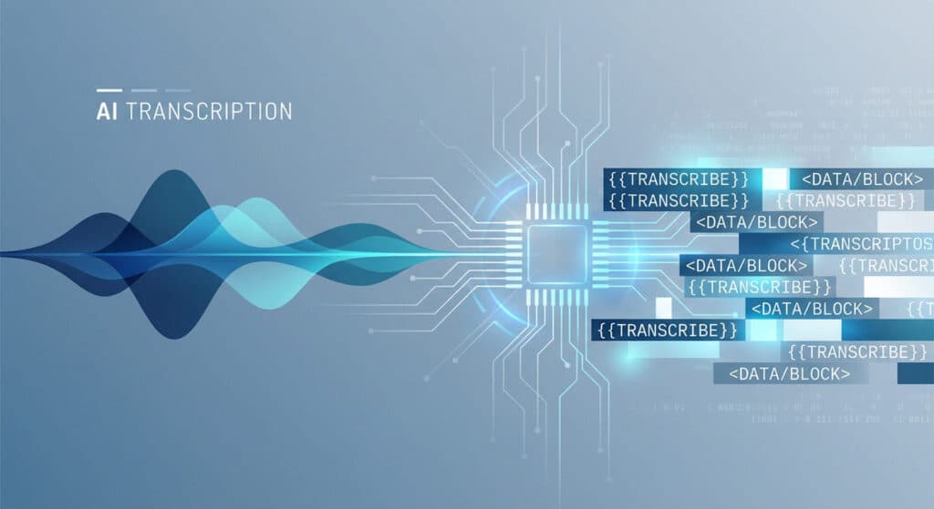Illustration du projet : Plateforme de transcription